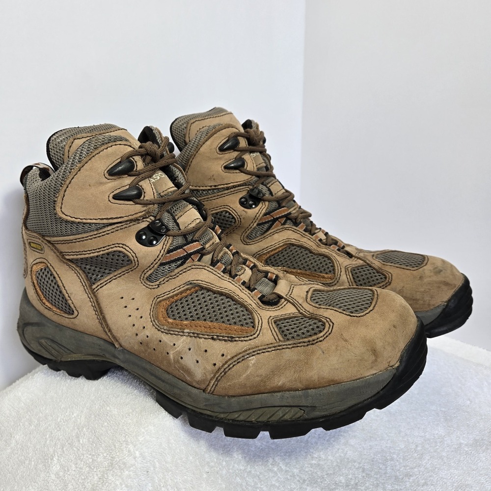 Vasque Hiking Boots Mens Size 13 Gore-Tex Waterproof Vibram Mid Top 7466 Outdoor